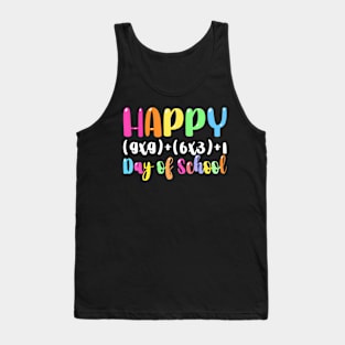 Math Formula 100 Days Of School Teacher Boy Girl Tank Top